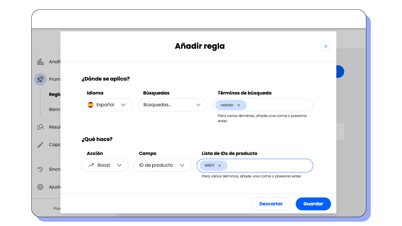 Configuración de Reglas de Negocio en el Playboard de Motive