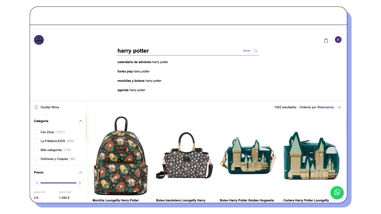 LaFrikileria search layer motive commerce search.png